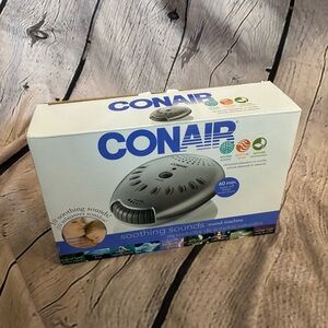 Conair SU1W Sound Therapy Machine 10 Soothing Sleep Background Noise Nature NIB